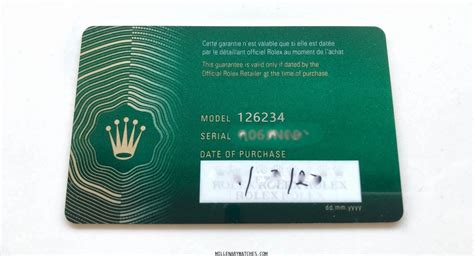 nfc card rolex|rolex new style warranty card.